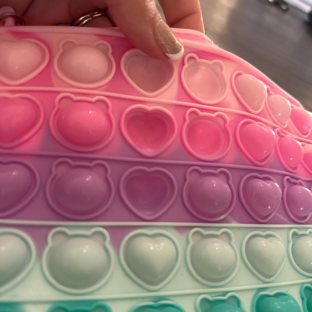 Pop It Girls Multi Color Purse - Picture 3 of 8